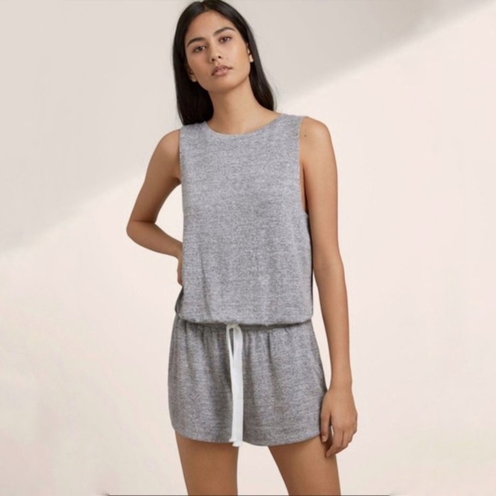 Aritzia | Wilfred Free |‎ Izabel Romper in Grey Size S